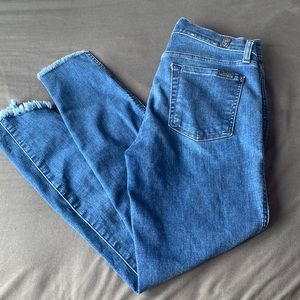 Womens 7 FAMK skinny jeans